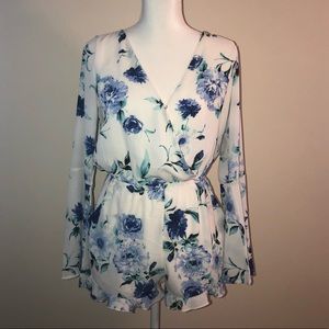 Forever 21 Floral Spring Romper